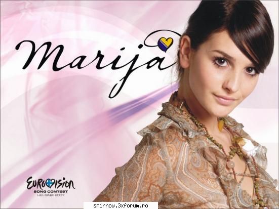 bosnian website reports that marija sestic has already recorded in studio of 