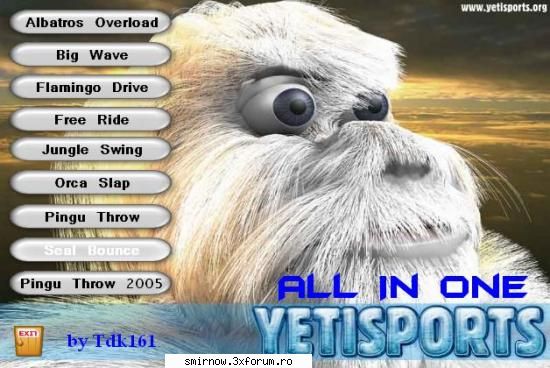 Yeti Sports All in One - Yeti Sports All in One Pingu Throw Orca Slap Seal - FLASH GAMES